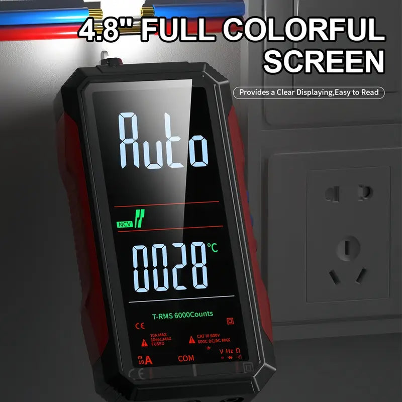 Fully Automatic TRMS 6000-Count Digital Multimeter