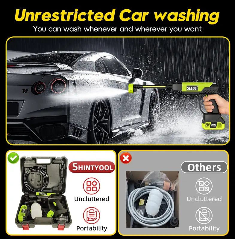 SEESE Cordless Pressure Washer