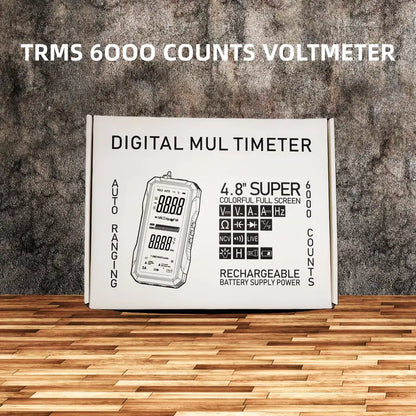 Fully Automatic TRMS 6000-Count Digital Multimeter