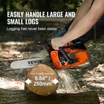 VEVOR Gas Chainsaw – Powerful, Reliable & Ready to Cut