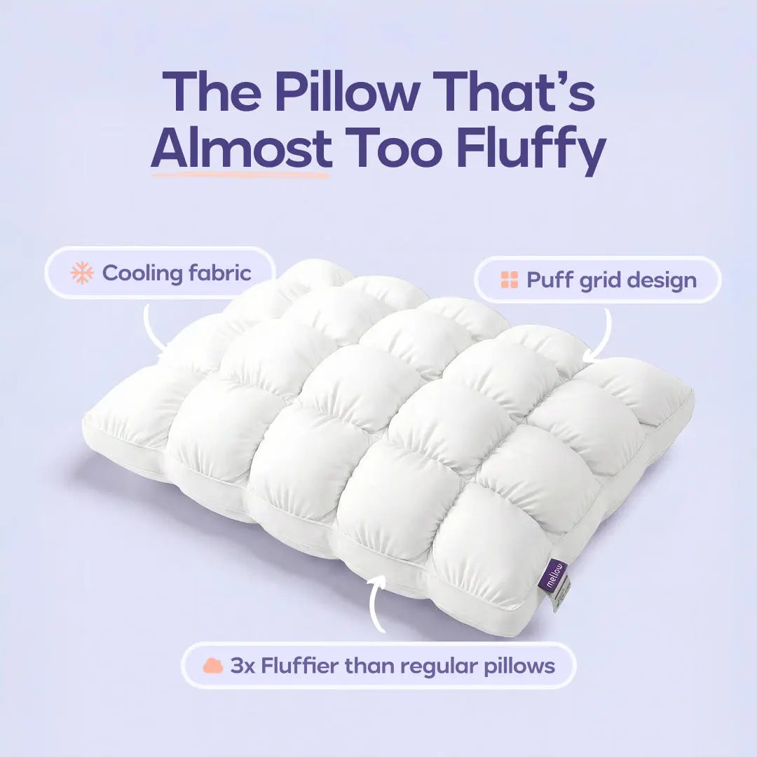Mellow Puff Pillow | Cloud-Like Comfort Pillow