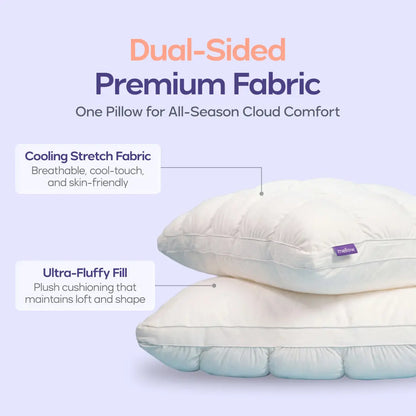 Mellow Puff Pillow | Cloud-Like Comfort Pillow