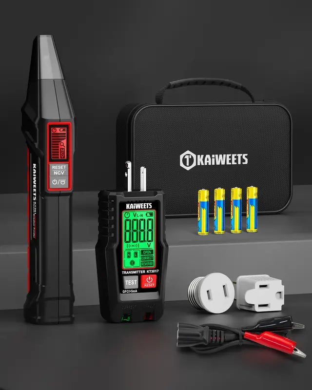 All-in-One AC Circuit Breaker Finder & Voltage Tester Kit